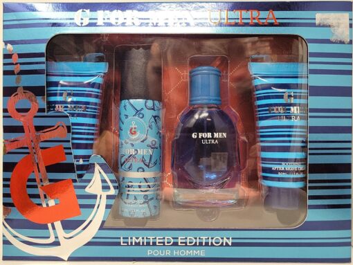 Men's Gift Set G For Men Ultra Limited Edition 4 Piece - $45EC